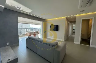 Apartamento com 112m², 3 suítes e 2 vagas de garagem no jardim prudencia.