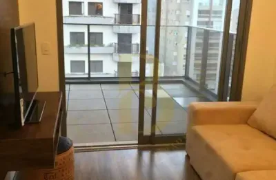 Apartamento moderno para locação em pinheiros ? 74m² | 1 suíte | varanda | mobiliado