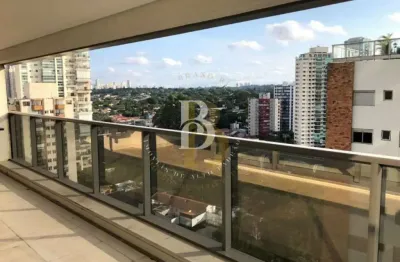 Apartamento moderno em andar alto com vista aberta no campo belo.
