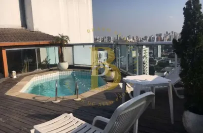 Cobertura á venda em moema índios, próximo ao shopping, 3 suítes, 3 vagas.