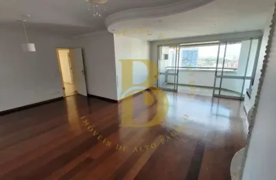 Apartamento para locação de 165m², com 4 dormitórios e 2 vagas no morumbi
