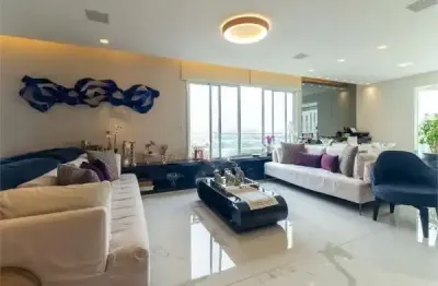 Apartamento de 190m² com 3 suítes à venda ? vista panorâmica para o parque do ibirapuera!