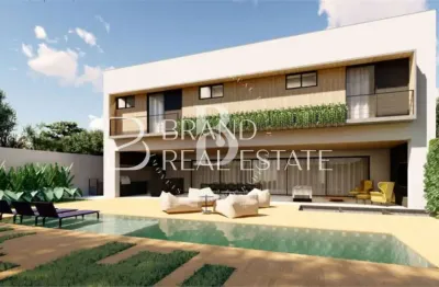 Casa moderna e com espaço gourmet, em condomínio fechado na Chácara Santo Antônio.