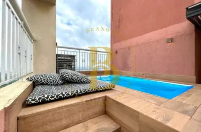 Cobertura para locação com 180m² privativo, de 03 dormitórios e 03 vagas no alto da lapa.