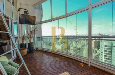 Apartamento elegante e refinado, living imponente e vista privilegiada no jardim américa.