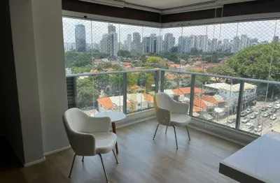Apartamento com 134 m², 3 suítes e 2 vagas de garagem para locação no brooklin.