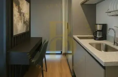 Studio mobiliado à venda em santo amaro - 21 m² | 1 suíte | 1 vaga | lazer completo!