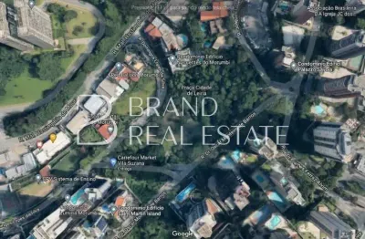 Terreno á venda no morumbi, 17080m², oportunidade com projeto aprovado!