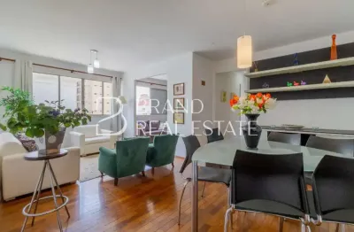 Apartamento á venda em Moema Pássaros, 93m³, andar alto, 3 quartos, 1 vaga.