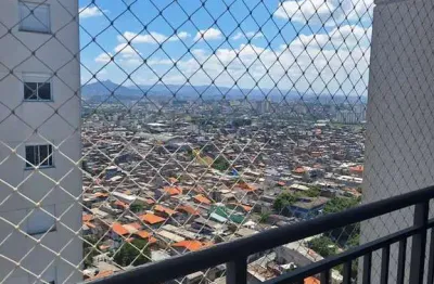 Apartamento a venda viva clube carapicuíba pra chamar de seu, sacada, andar alto, cheio de planejados e 2 quartos