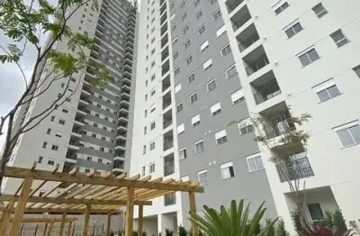 Apartamento a venda no viva clube carapicuiba, 2 quartos, andar alto, sacada e 1 vaga para carro