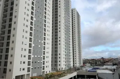 Apartamento a venda no viva clube carapicuíba, 2 quartos, sacada, 1 vaga e em andar alto