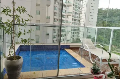 O seu vista verde mais que deslumbrante em tamboré - penthouses