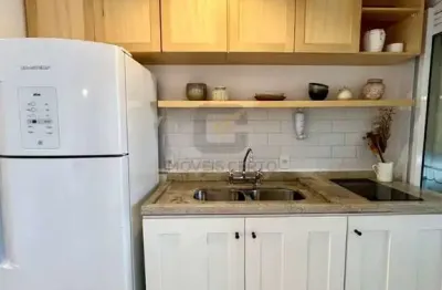 Apartamento a venda, um novare alphaville clean, com armários, 1 quarto e vista livre para o lindo alphaville 1
