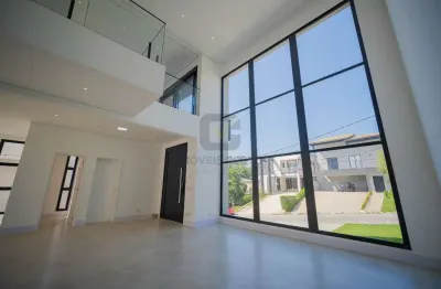 Espetacular casa de alto padrão em condomínio no jardim do golf i, jandira-sp: 6 quartos, 4 suítes, 2 salas, 10 vagas, 495m².