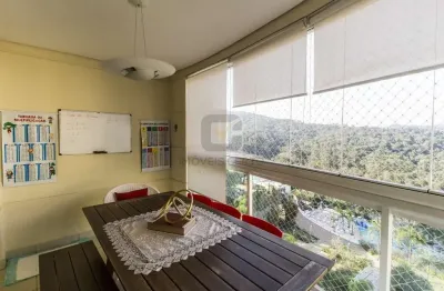 Apartamento a venda em tamboré, com vista linda e excelente orientação solar, 3 quartos (1 suíte), 2 vagas