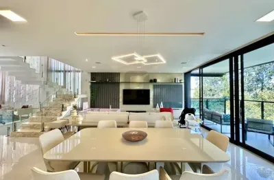 Luxuosa casa em condomínio à venda em cotia-sp, bosque do vianna: 4 quartos, 4 suítes, 3 salas, 6 banheiros, 8 vagas, 515m².