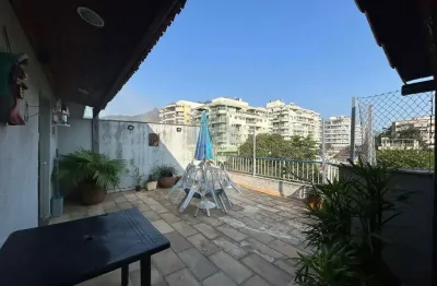 Cobertura para venda em rio de janeiro, freguesia (jacarepaguá), 3 dormitórios, 2 suítes, 6 banheiros, 2 vagas