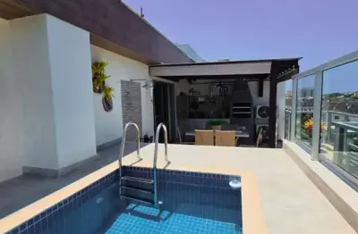 Apartamento para venda em rio de janeiro, recreio dos bandeirantes, 4 dormitórios, 4 suítes, 5 banheiros, 2 vagas