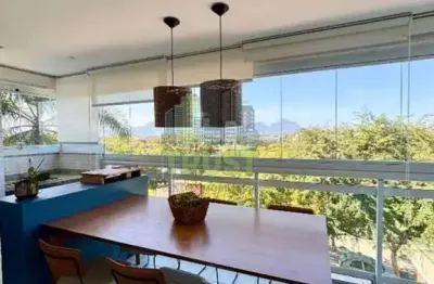 Apartamento para venda em rio de janeiro, barra da tijuca, 2 dormitórios, 2 suítes, 3 banheiros, 1 vaga
