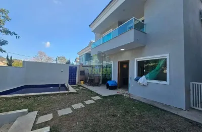 Casa em condomínio para venda em rio de janeiro, pechincha, 4 dormitórios, 2 suítes, 5 banheiros, 1 vaga
