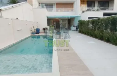 Casa em condomínio para venda em rio de janeiro, barra da tijuca, 3 dormitórios, 2 suítes, 5 banheiros, 3 vagas