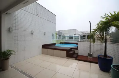 Cobertura para venda em rio de janeiro, freguesia (jacarepaguá), 4 dormitórios, 2 suítes, 5 banheiros, 2 vagas