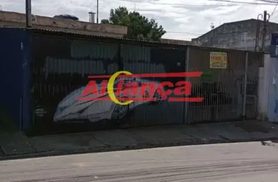 Casa com salão comercial, e edicula nos fundos á venda - vila barros - guarulhos/sp.