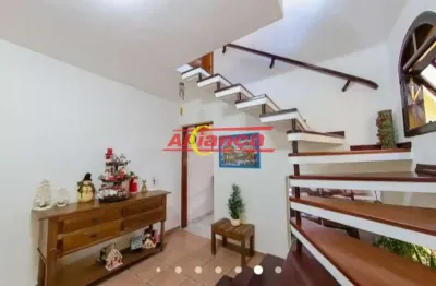 Casa com 3 dormitórios (suítes)  a venda, 250m² - parque continental - guarulhos - sp
