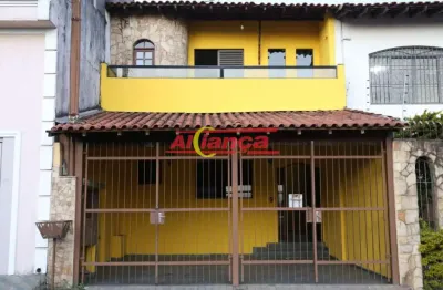 SOBRADO COM 3 DORMITÓRIOS SENDO 1 SUITE  A VENDA , 250 m² Jardim Bom Clima - GUARULHOS/SP