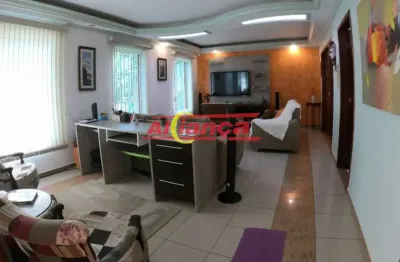 Casa térrea com 3 quartos, 3 vagas a venda, centro - guarulhos/sp.