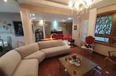 Sobrado com 3 dormitórios sendo um suíte a venda, 280 m²jardim santa clara - guarulhos - sp