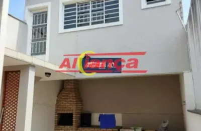 Lindo sobrado para venda 280m², gopoúva - guarulhos com 4 quartos, sendo 1 suíte e 4 vagas,