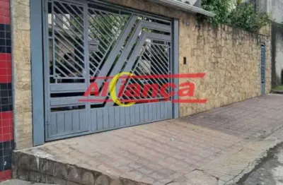 Sobrado no pq. jurema, 3 dorms. com 3 vagas, excelente construção
