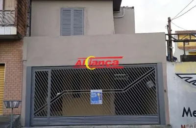 Sobrado individual para venda com 250m², 03 quartos, jardim maria dirce - guarulhos/sp