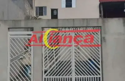 Casa térrea com 1 suíte, terreno com acesso por 2 ruas, próximo de 2 upas, jd. paraiso guarulhos, sp