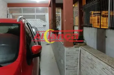 Sobrado no jardim maria dirce, amplo e com excelente acabamento ( duas casas )