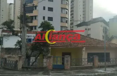 Casa terrea de esquina no centro de garulhos , 300 metros, ideal para prestação de serviços