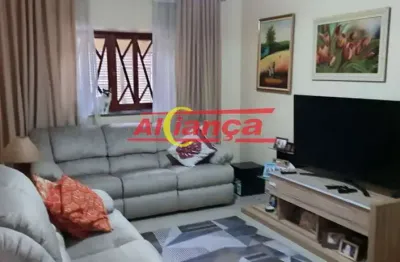 Sobrado com 3 dormitorios em vila florida, guarulhos- sp