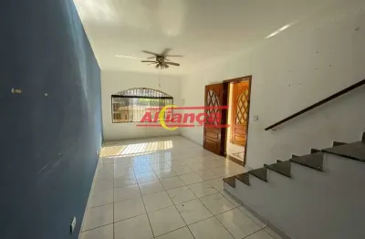 Sobrado com 3 dormitórios sendo 1 suíte - jardim santa mena - guarulhos/sp