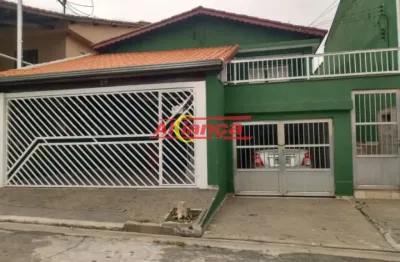 Casa térrea com 3 quartos e edícula a venda, por r$ 630.000,00 -  jd.sta barbara - guarulhos/sp..