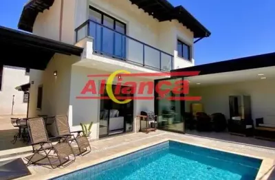 Belíssimo sobrado condominio atibaia 3 dorms / suites / piscina/ 1.800 mil