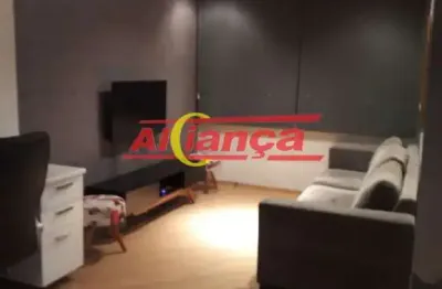 Apartamento com 2 dormitórios à venda, 76 m² - vila galvão - guarulhos - sp