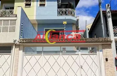 Sobrado de 180m² com 3 suítes, 2 vagas e ar condicionado ? aceita permuta e financiamento