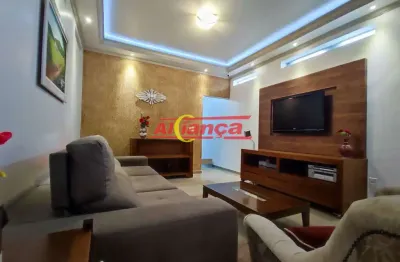 Sobrado de 295m² à venda no parque santo antônio: conforto e espaço em uma localização privilegiada