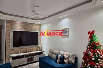 Sobrado com 3 dormitórios à venda, 120 m² - jardim brasil - pimentas/guarulhos-sp