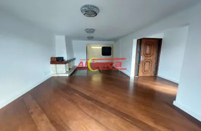 Apartamento à venda com 220m², 4 dorm (3 suítes) e 3 vagas- vila galvão- guarulhos-sp