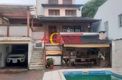 Sobrado com 4 dormitórios, piscina - gopoúva - guarulhos/sp