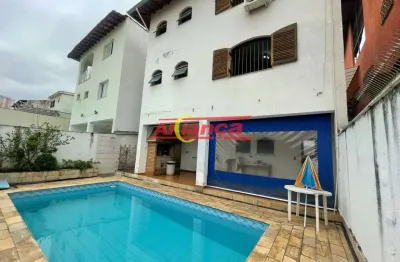 Casa com 4 suites e piscina - vila galvão - guarulhos/sp