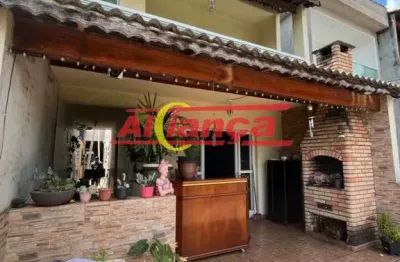 Sobrado à venda, 240 m²  - parque flamengo - guarulhos/sp